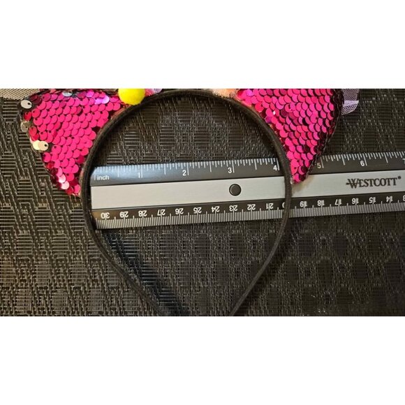 Unicorn Sequin Headband with Tulle Accents - Picture 6 of 6